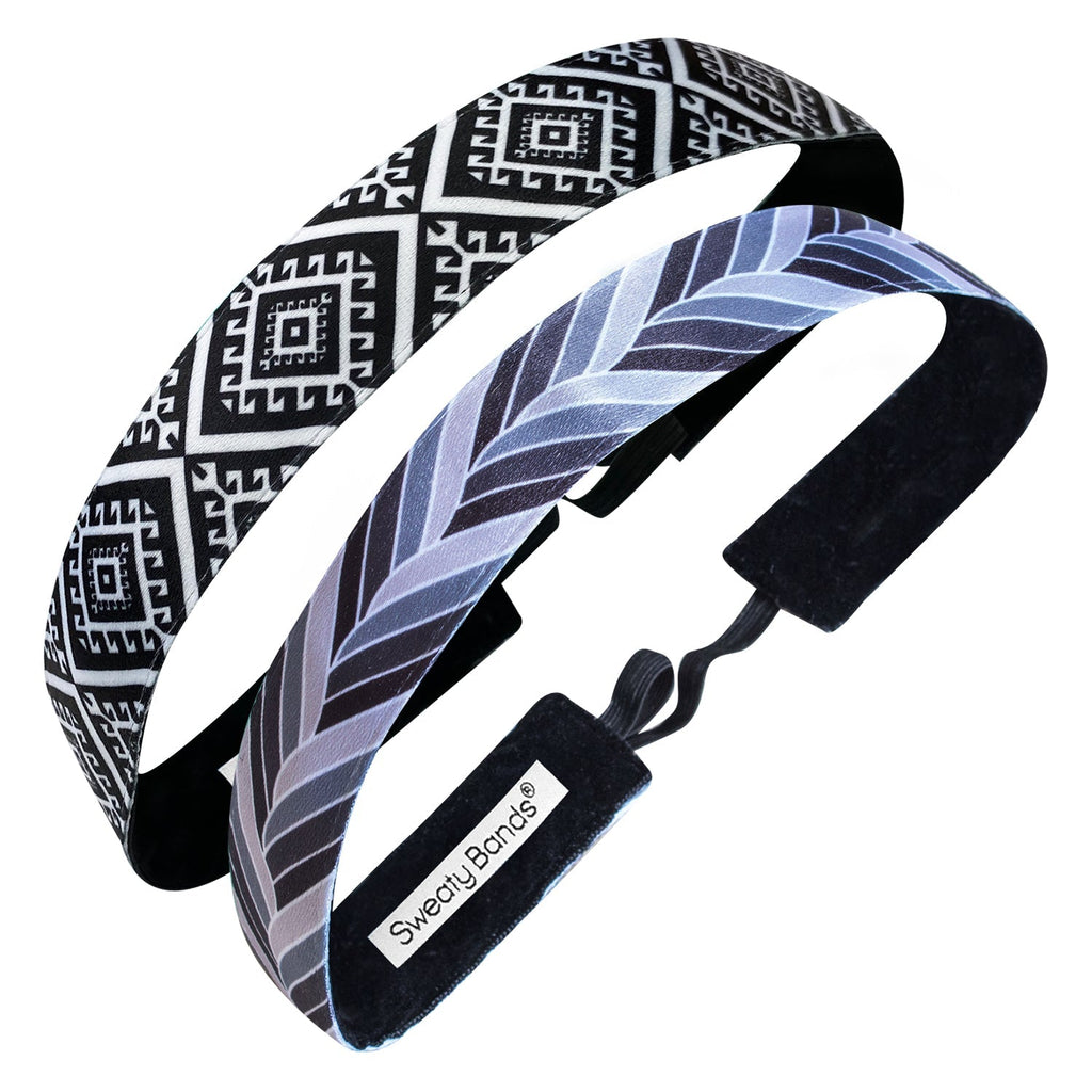 Sweaty Bands Sick and Twisted  Non-Slip Velvet-Lined Headbands