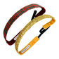 2 Pack | Holiday | Christmas Wrap It Up | Viva Diva Gold | 5/8 Inch Sweaty Bands Non Slip Headband