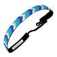 *Bling | Beaded Zig Zag | 5/8 Inch Sweaty Bands Non Slip Headband