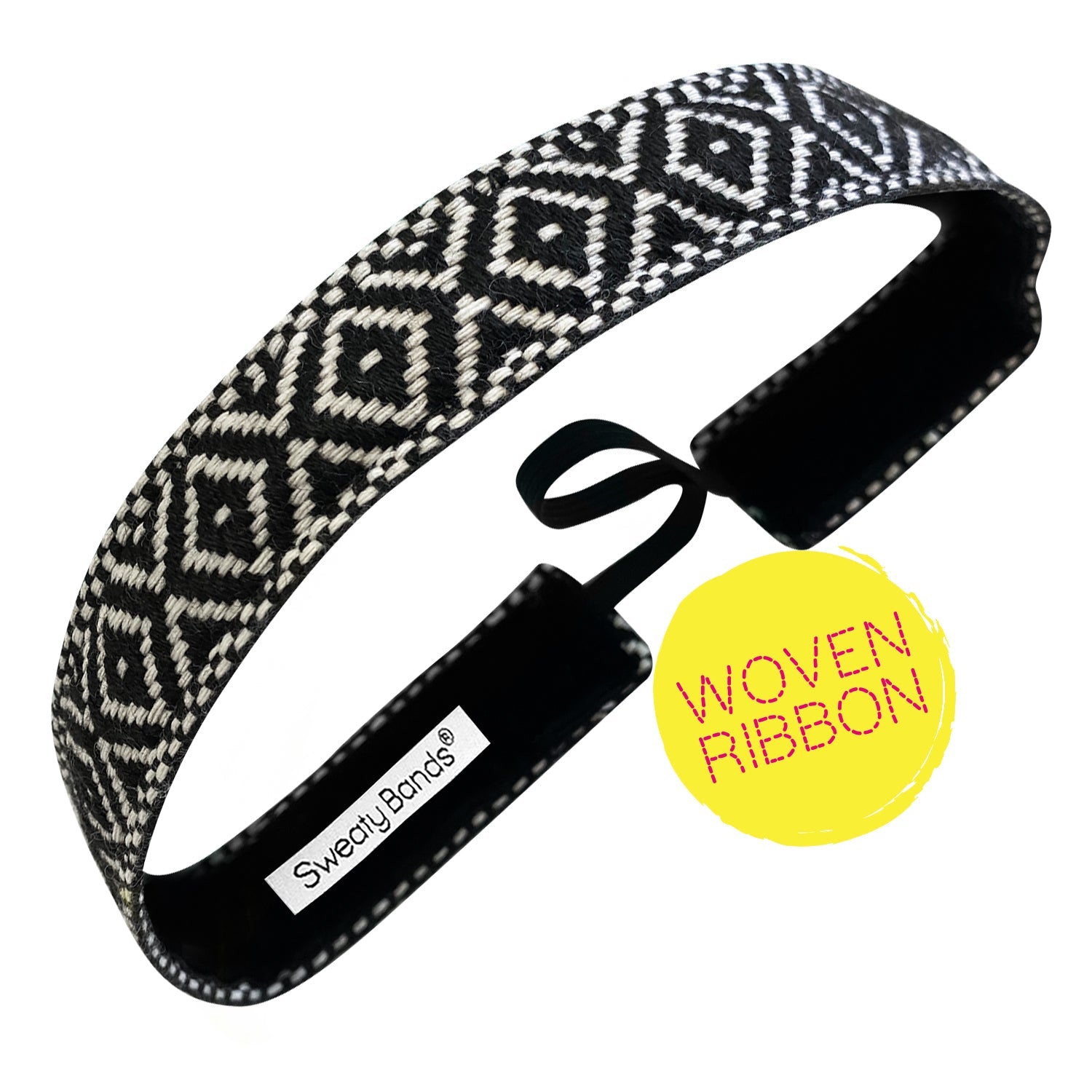 Diamond Girl | 1 Inch Sweaty Bands Non Slip Headband