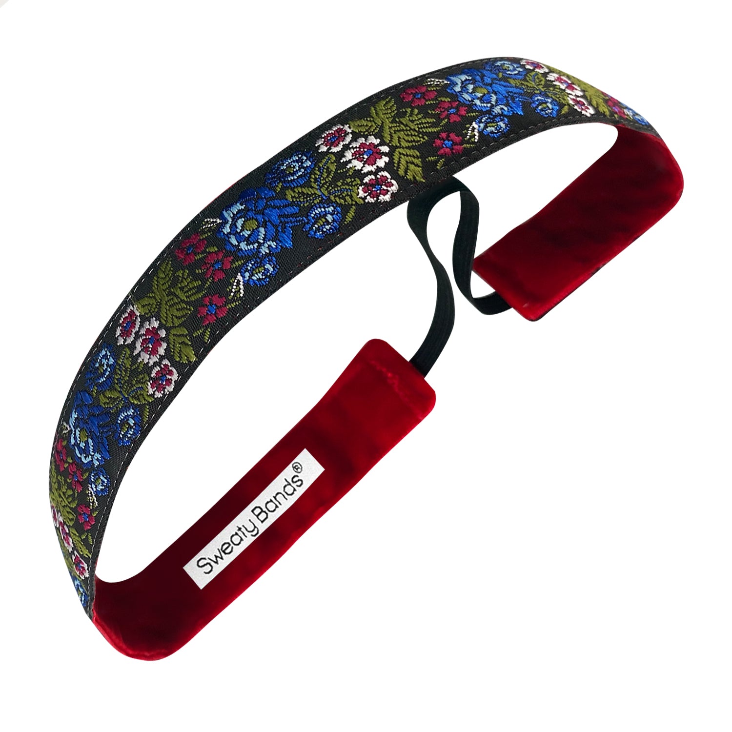 Floral Fantasy | 1 Inch Sweaty Bands Non Slip Headband