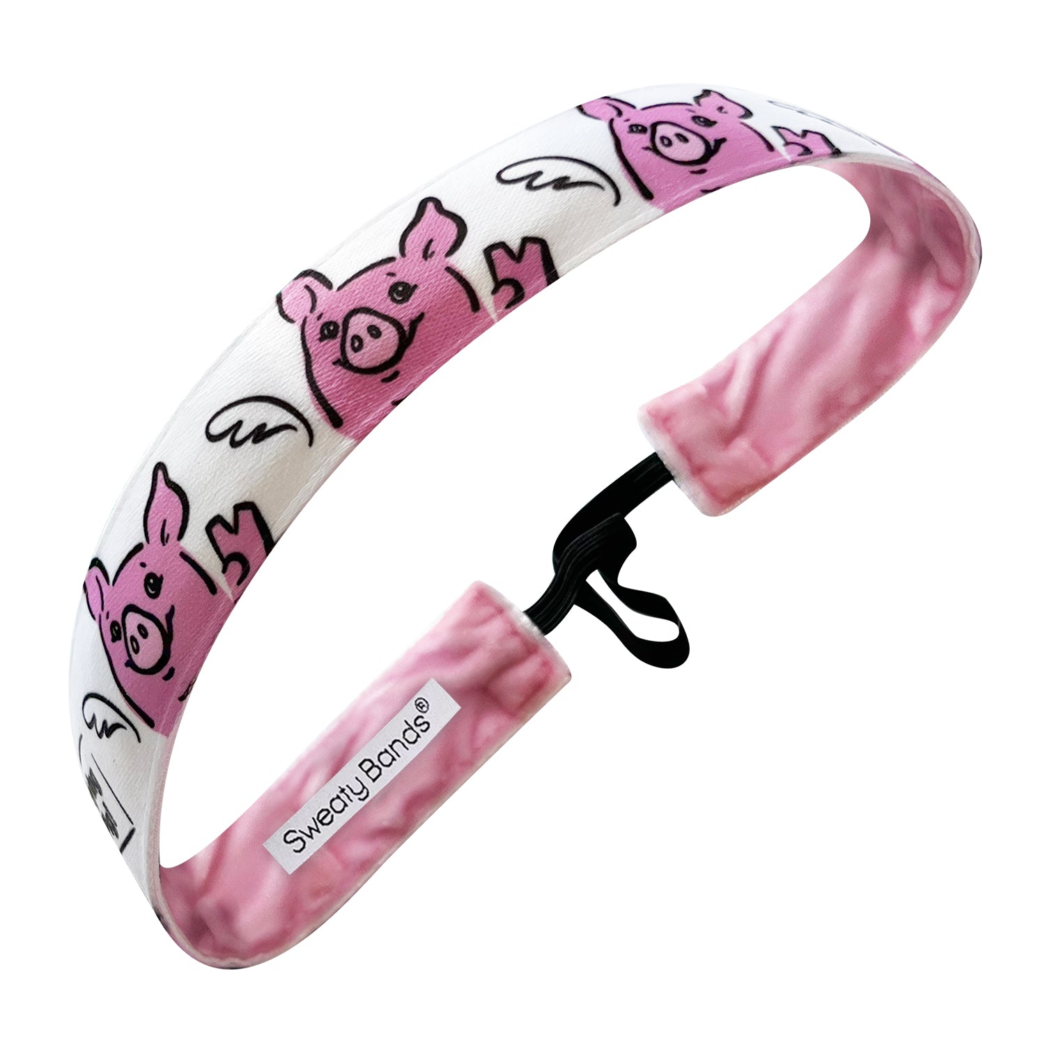 Flying Pig Marathon | Sweaty Bands Non-Slip Velvet-Lined Headband