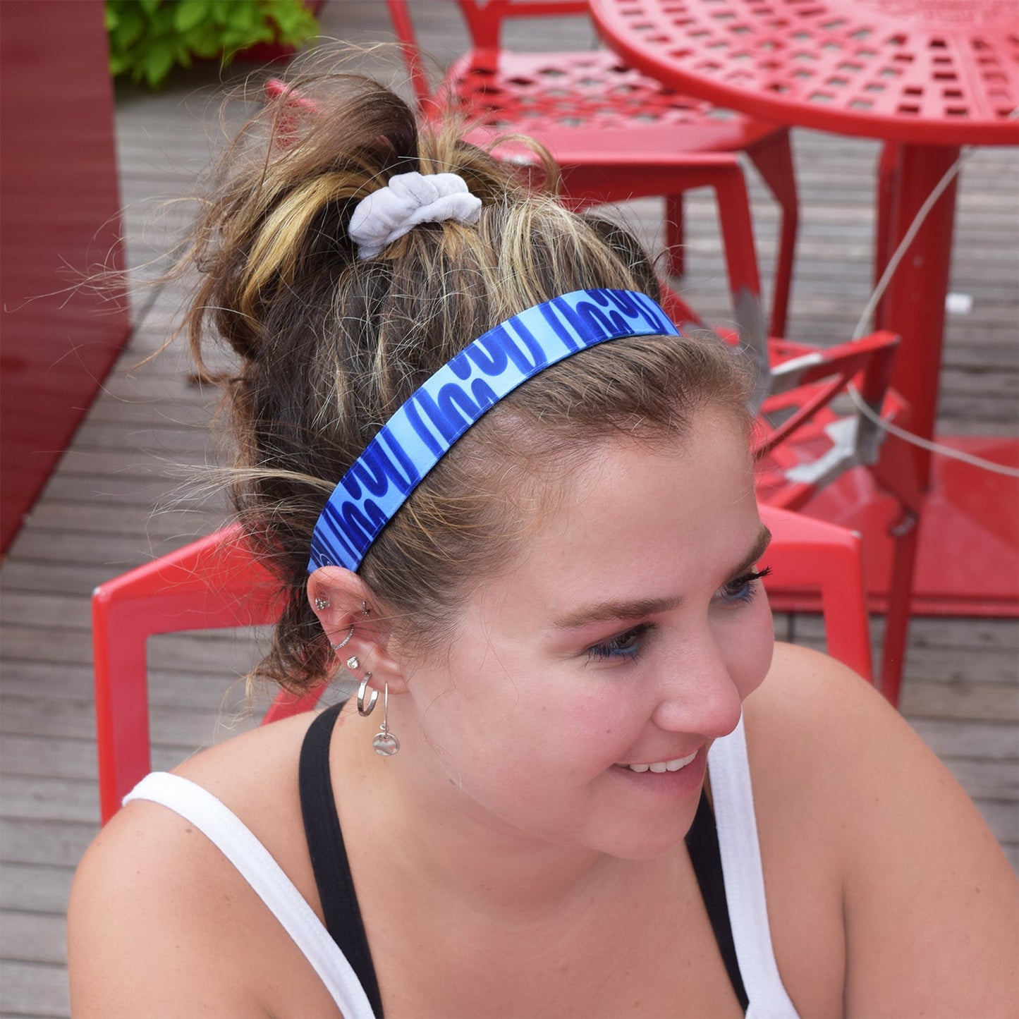 *Go with the Flow | 1 Inch Sweaty Bands Non Slip Headband