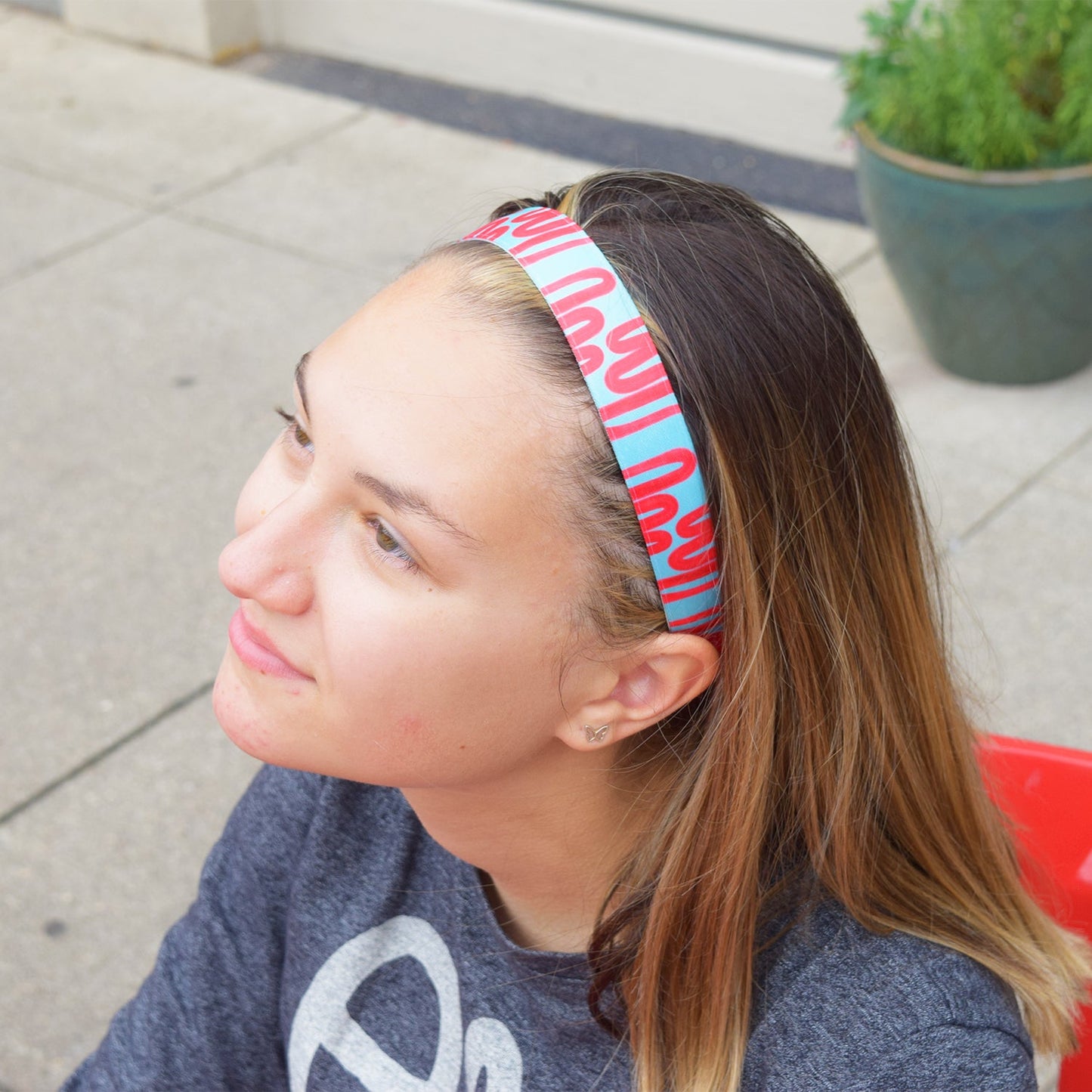 *Go with the Flow | 1 Inch Sweaty Bands Non Slip Headband