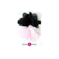 Hair Ties | Flower | Pink, Black Sweaty Bands Non Slip Headband