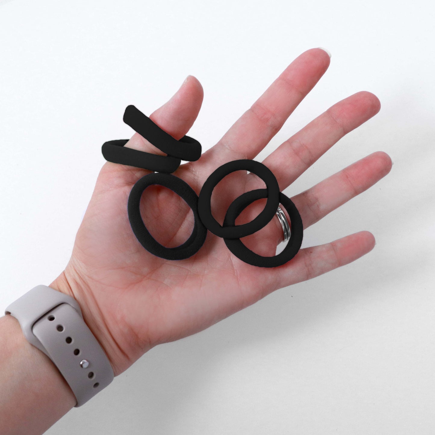 Hair Ties | Seamless Cotton Sweaty Bands Non Slip Headband