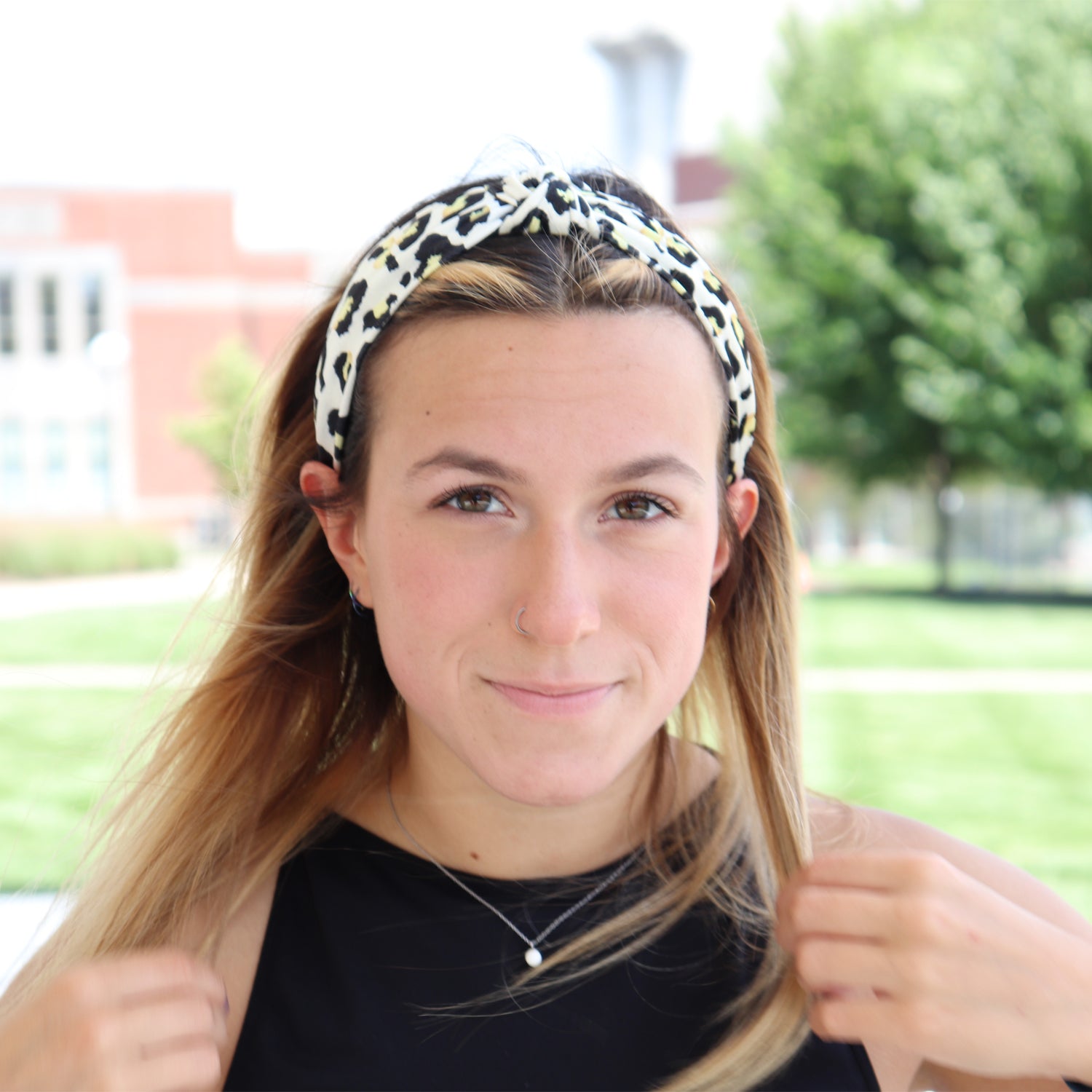 *Knot Headband | Animal Print Sweaty Bands Non Slip Headband