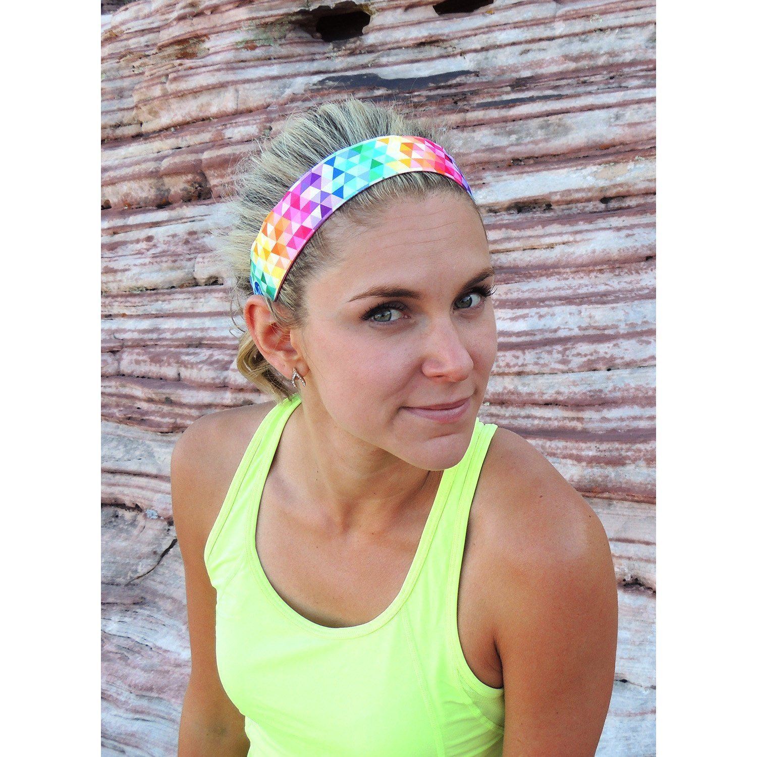 Love Triangle Sweaty Bands Non Slip Headband