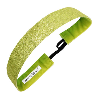 *Metallic Shimmer | 1 Inch Sweaty Bands Non Slip Headband