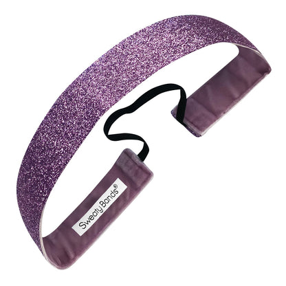 *Metallic Shimmer | 1 Inch Sweaty Bands Non Slip Headband