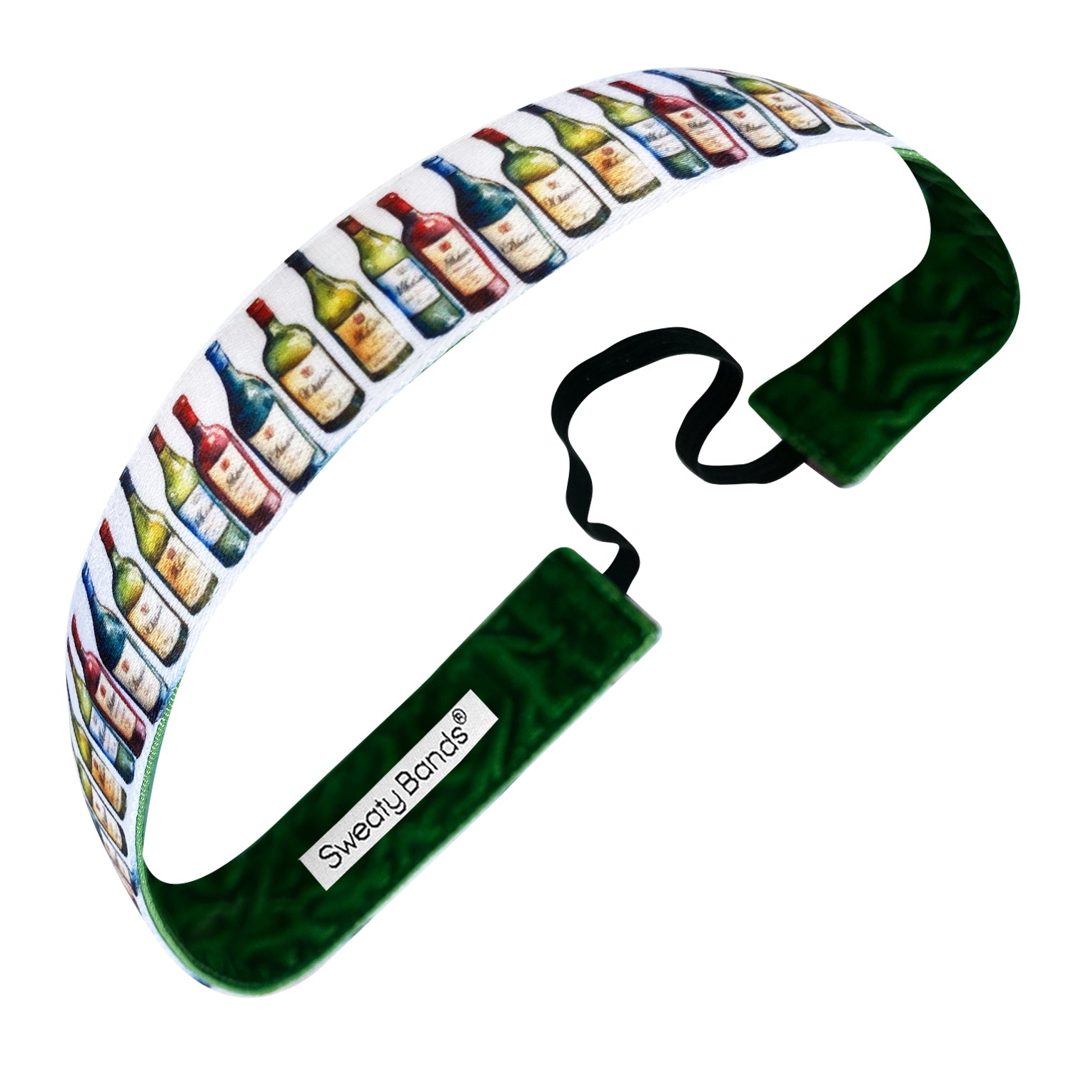 On Cloud Wine | Multi | 1 Inch Sweaty Bands Non Slip Headband