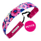 Petite | Belinda | Pink, Blue | 1 Inch Sweaty Bands Non Slip Headband