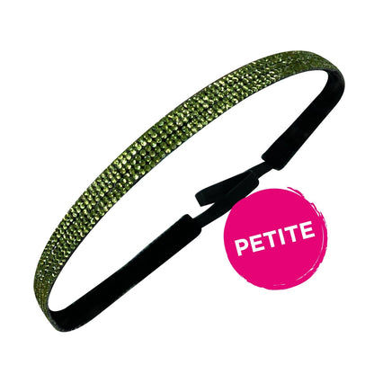 *Petite | Bling | Glitterati | 3/8 Inch Sweaty Bands Non Slip Headband