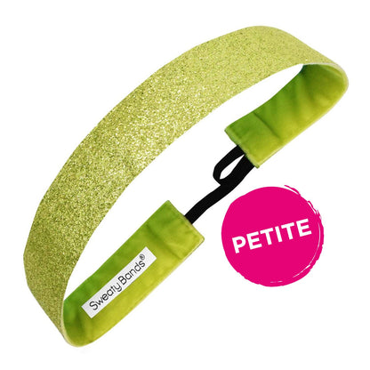 *Petite | Metallic Shimmer | 1 Inch Sweaty Bands Non Slip Headband