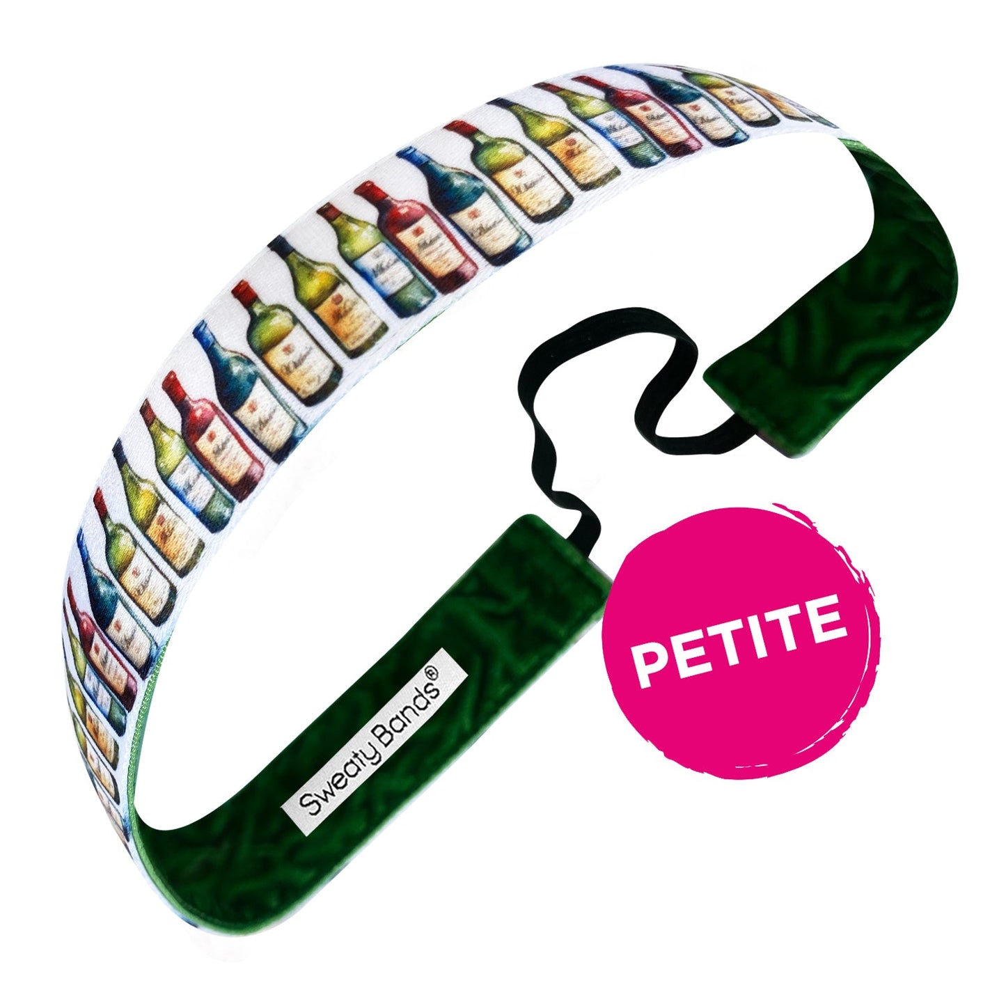 Petite | On Cloud Wine | Multi | 1 Inch Sweaty Bands Non Slip Headband