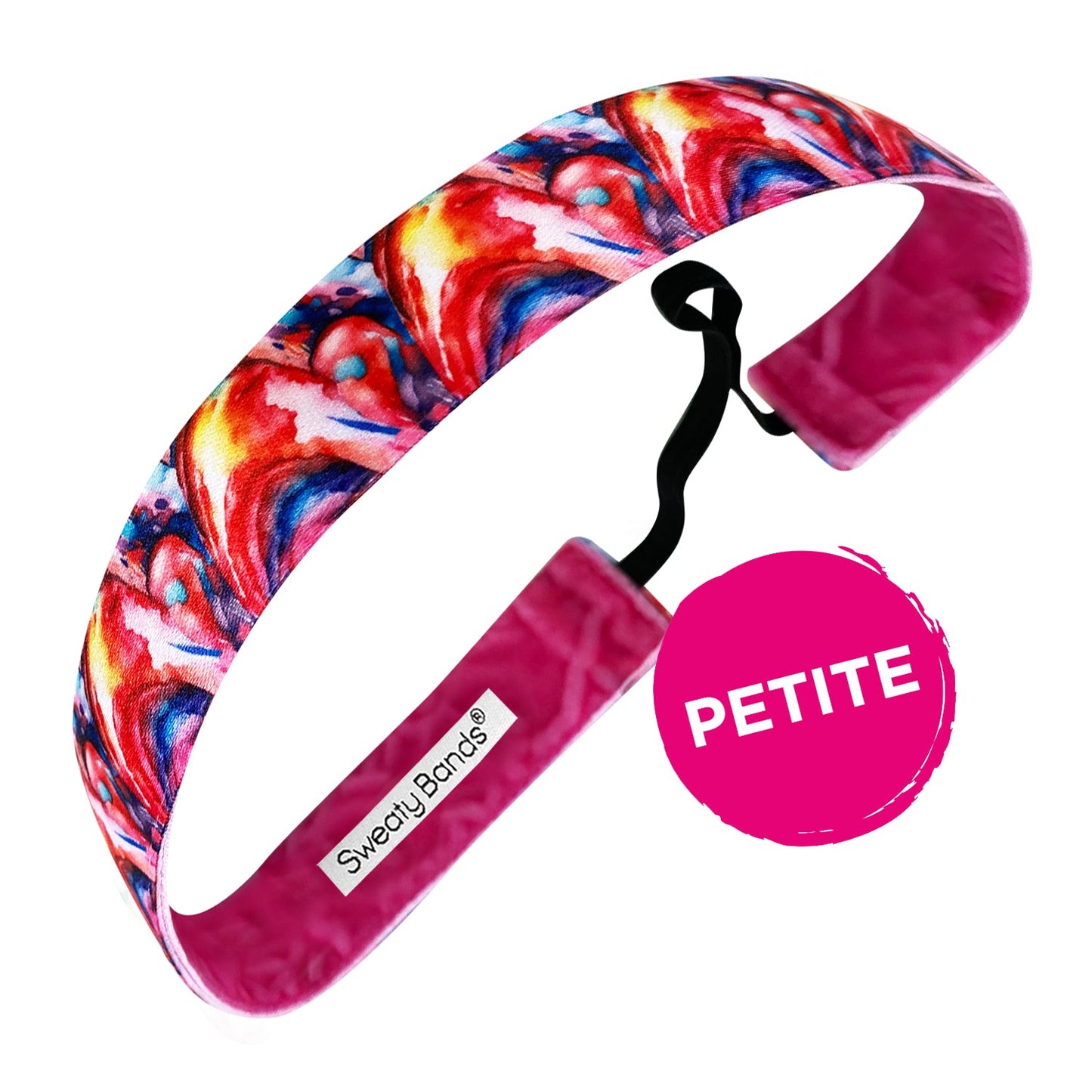 Petite | Swoosh | Multi | 1 Inch Sweaty Bands Non Slip Headband