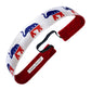 Proud Republican | Red, White, Blue | 1 Inch Sweaty Bands Non Slip Headband