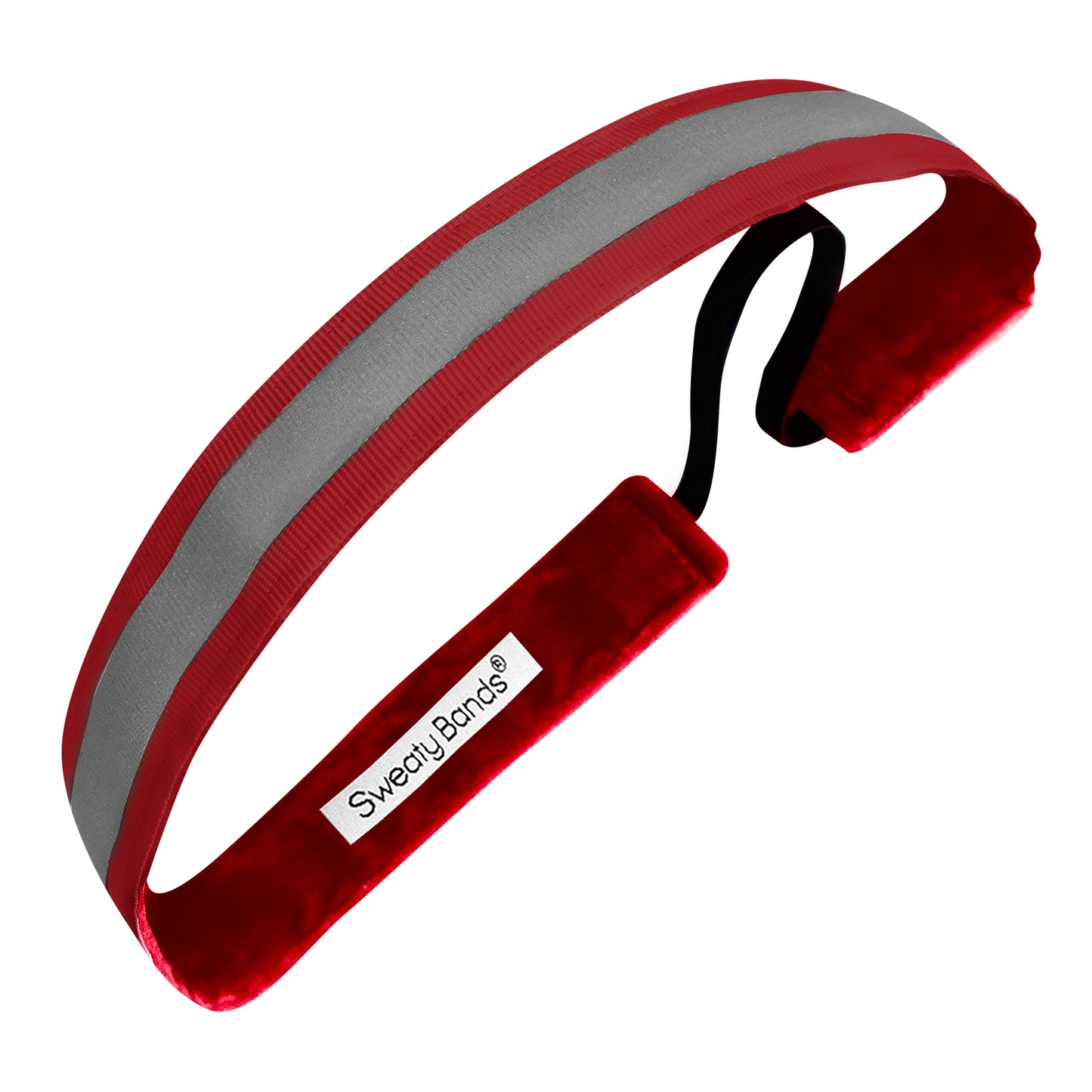 Reflective Runner | 1 Inch Sweaty Bands Non Slip Headband