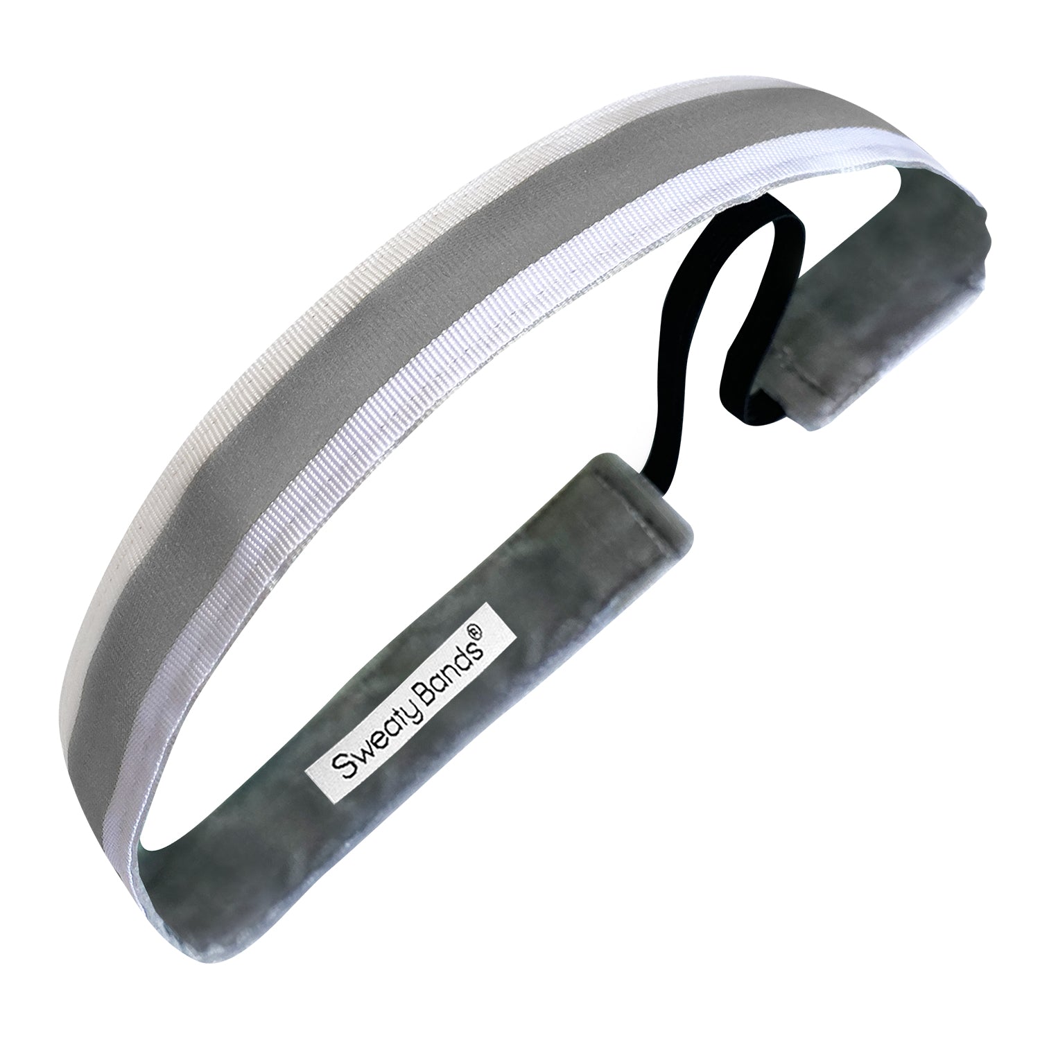 Reflective Runner | 1 Inch Sweaty Bands Non Slip Headband