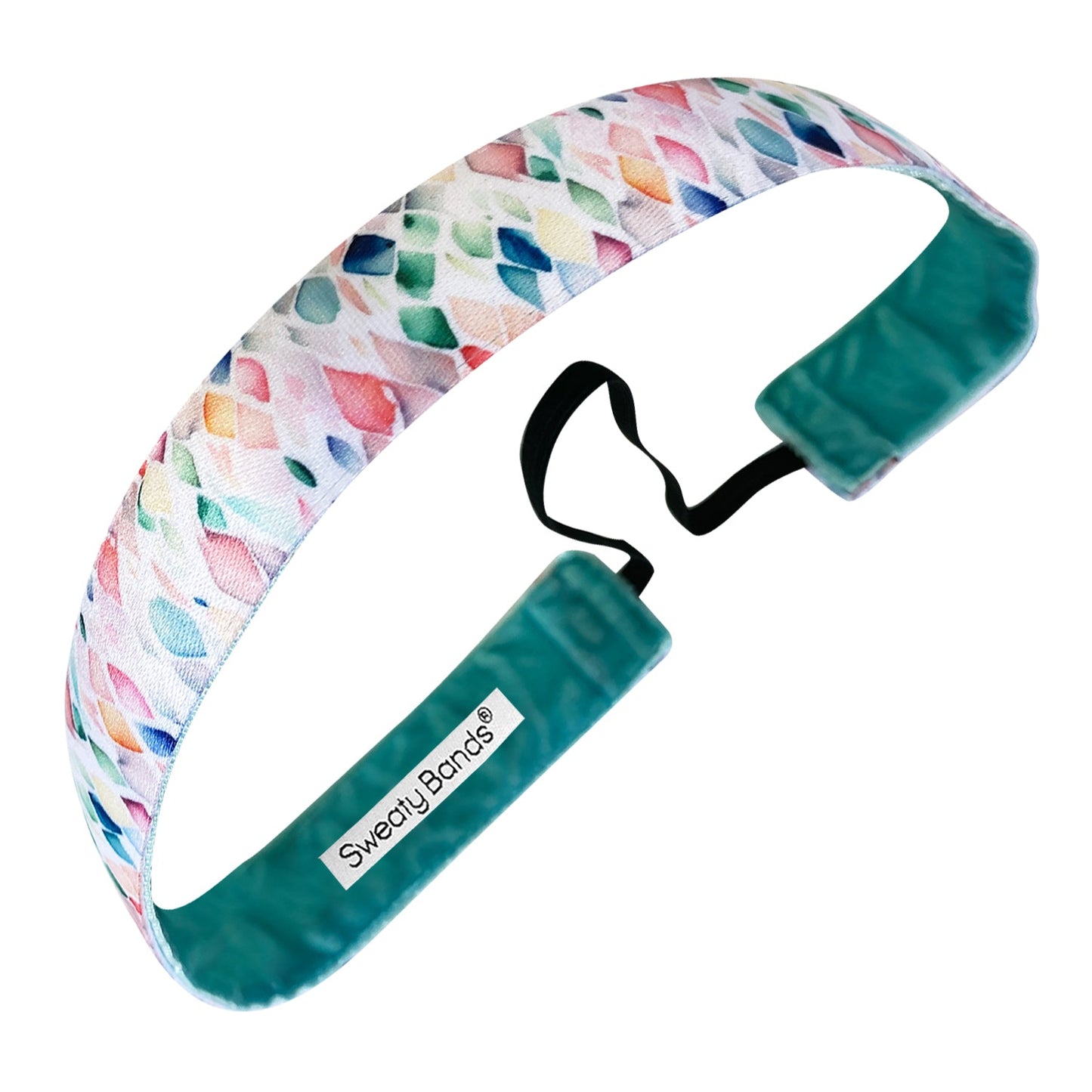 Stained Glass | 1 Inch Sweaty Bands Non Slip Headband