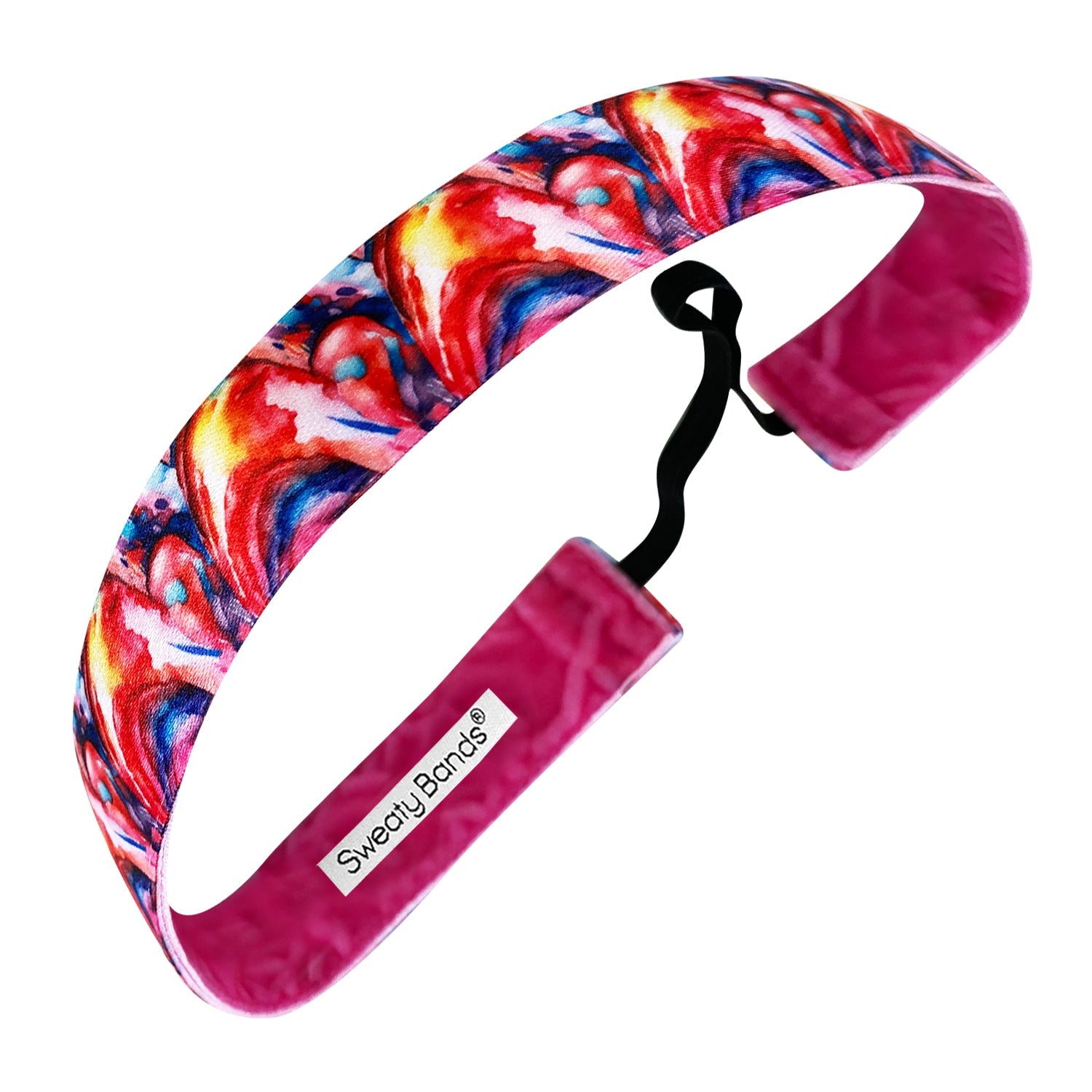 Swoosh | Multi | 1 Inch Sweaty Bands Non Slip Headband