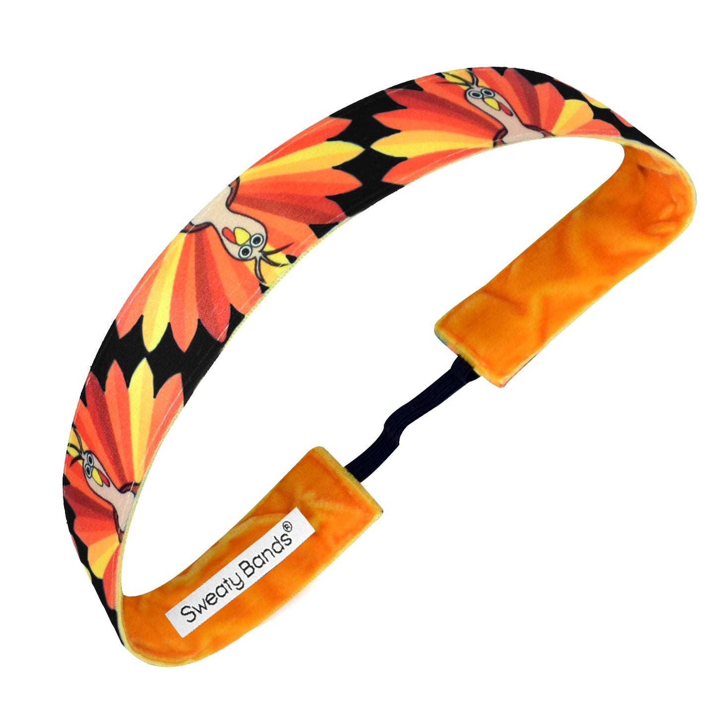 Thanksgiving | Pour Some Gravy on Me | Black | 1 Inch Sweaty Bands Non Slip Headband