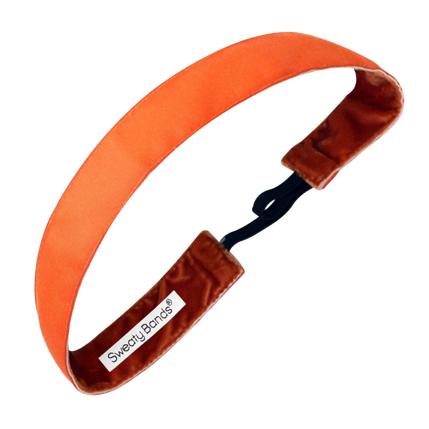 Wicked Solid | 1 Inch Sweaty Bands Non Slip Headband