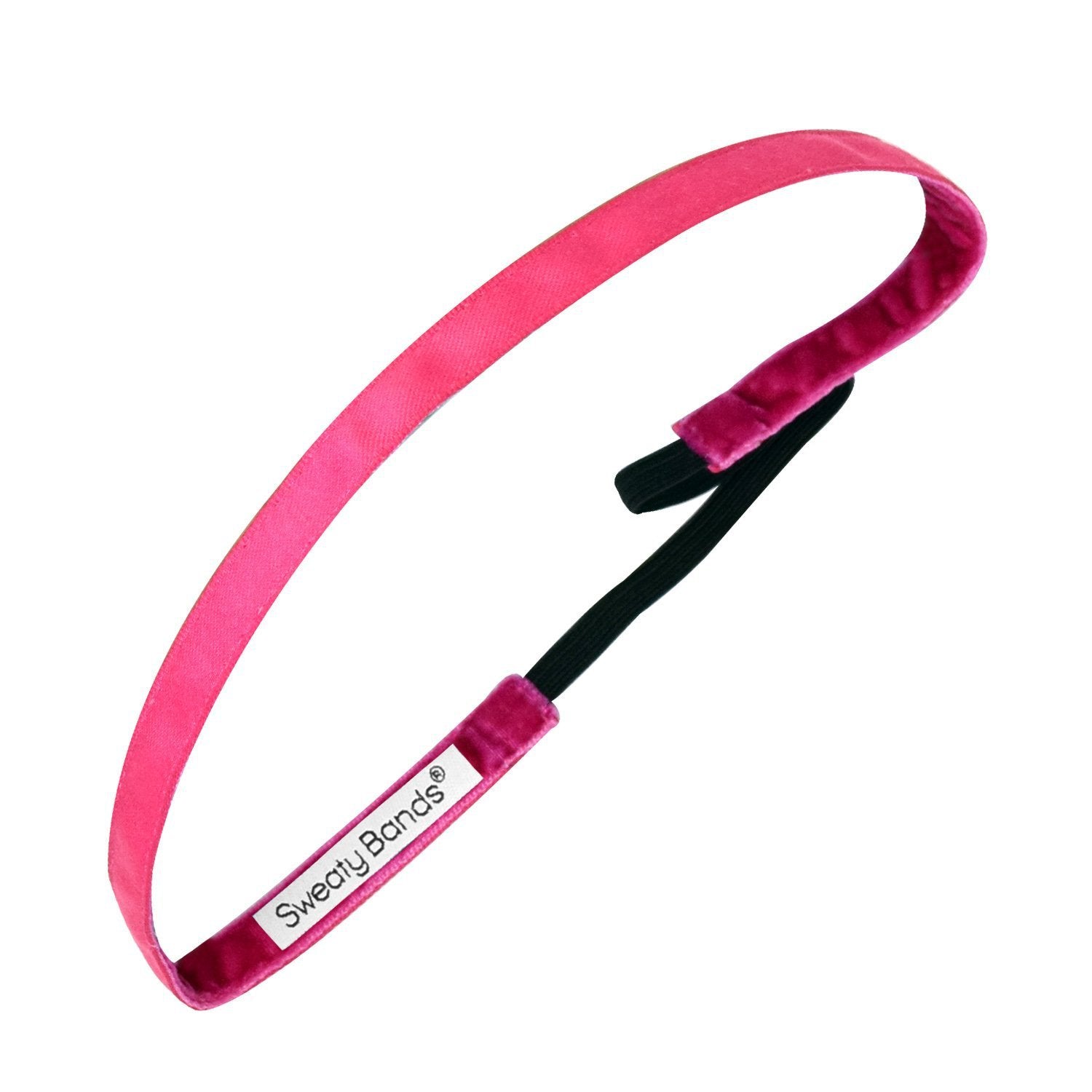 Wicked Solid | 3/8 Inch Sweaty Bands Non Slip Headband