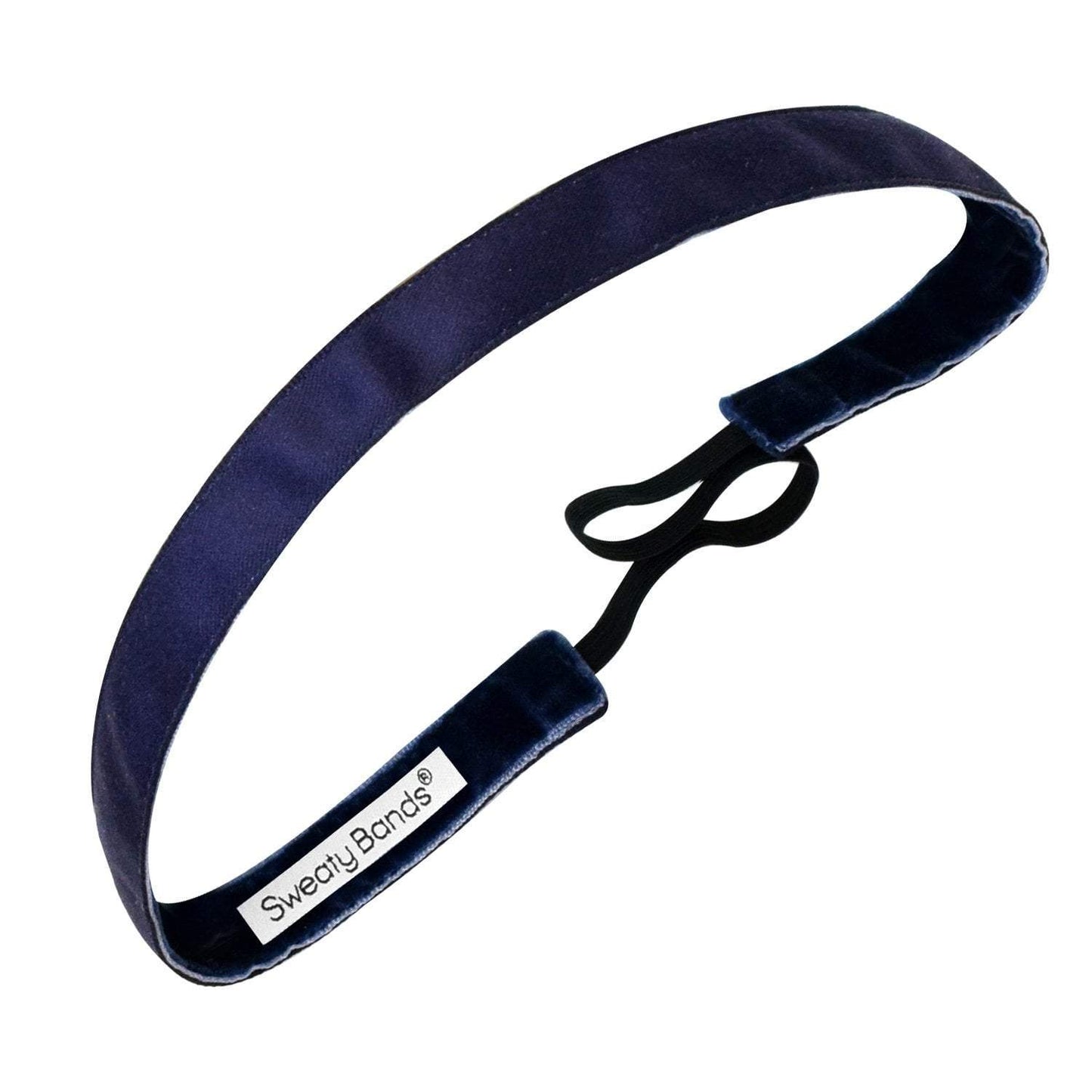 Wicked Solid | 5/8 Inch Sweaty Bands Non Slip Headband