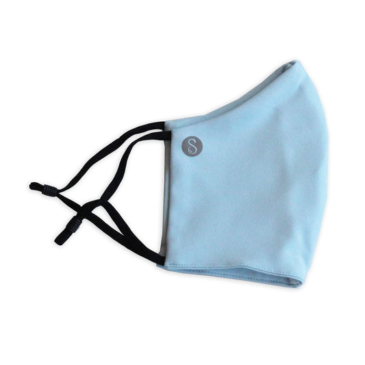 Face Mask | First | Light Blue Sweaty Bands Non Slip Headband