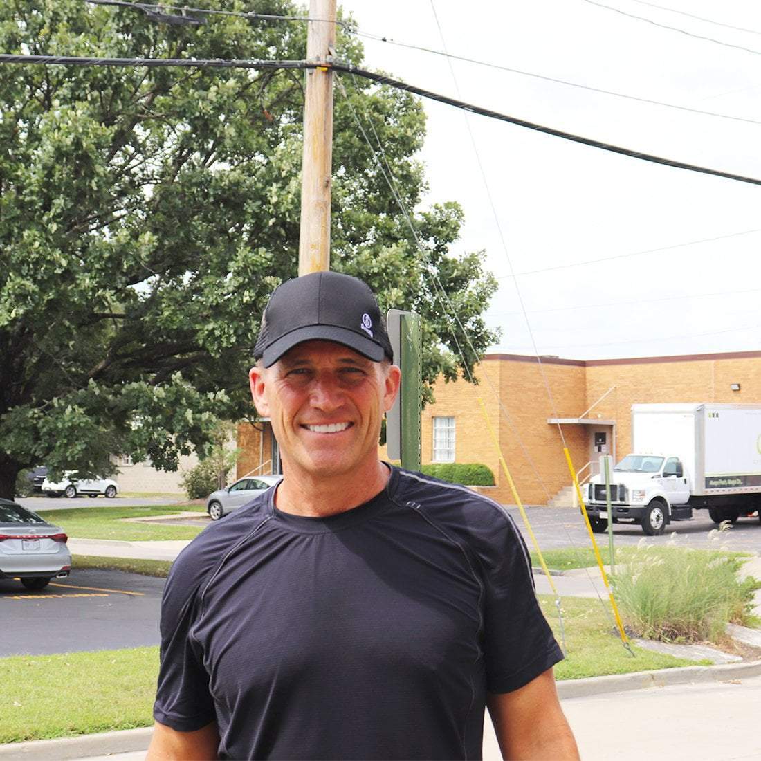 Hats | Sweaty Baseball Hat | Black, Black Sweaty Bands Non Slip Headband