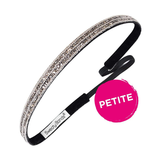 Petite Bling It Crystal Baller Sweaty Bands Non Slip Headband