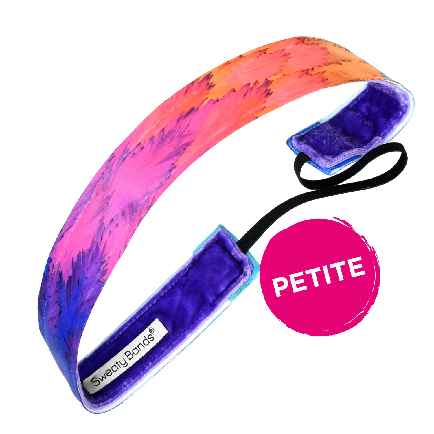 Petite Toucan Play at that Game Purple Multi Sweaty Bands Non Slip Headband