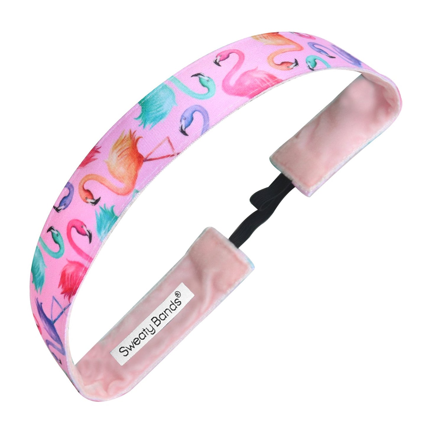 What the Flock | Pink, Multi | 1 Inch Sweaty Bands Non Slip Headband